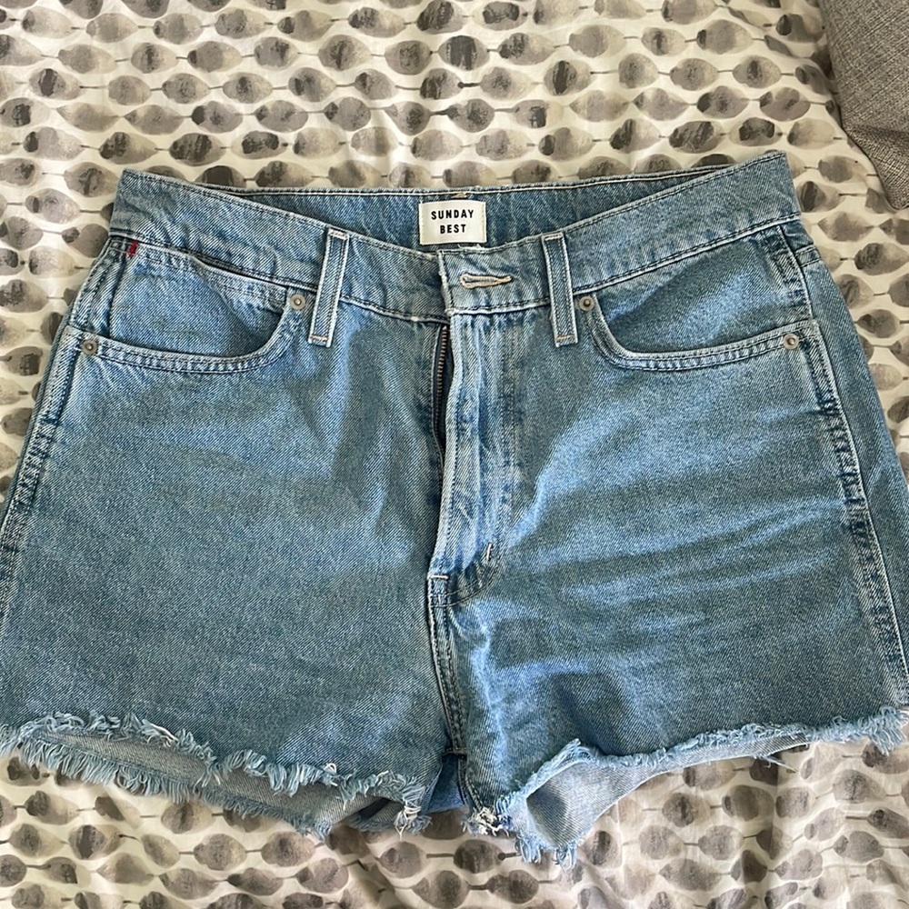 Sunday Best Denim Shorts